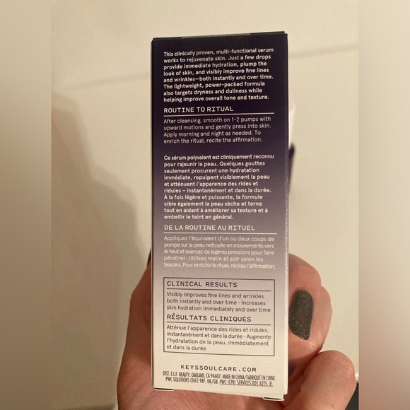 Keys SoulCare TRULY BECOMING
MULTI-BENEFIT PEPTIDESERUM MARINE BAMBOO HYALURONIC - Picture 5 of 10